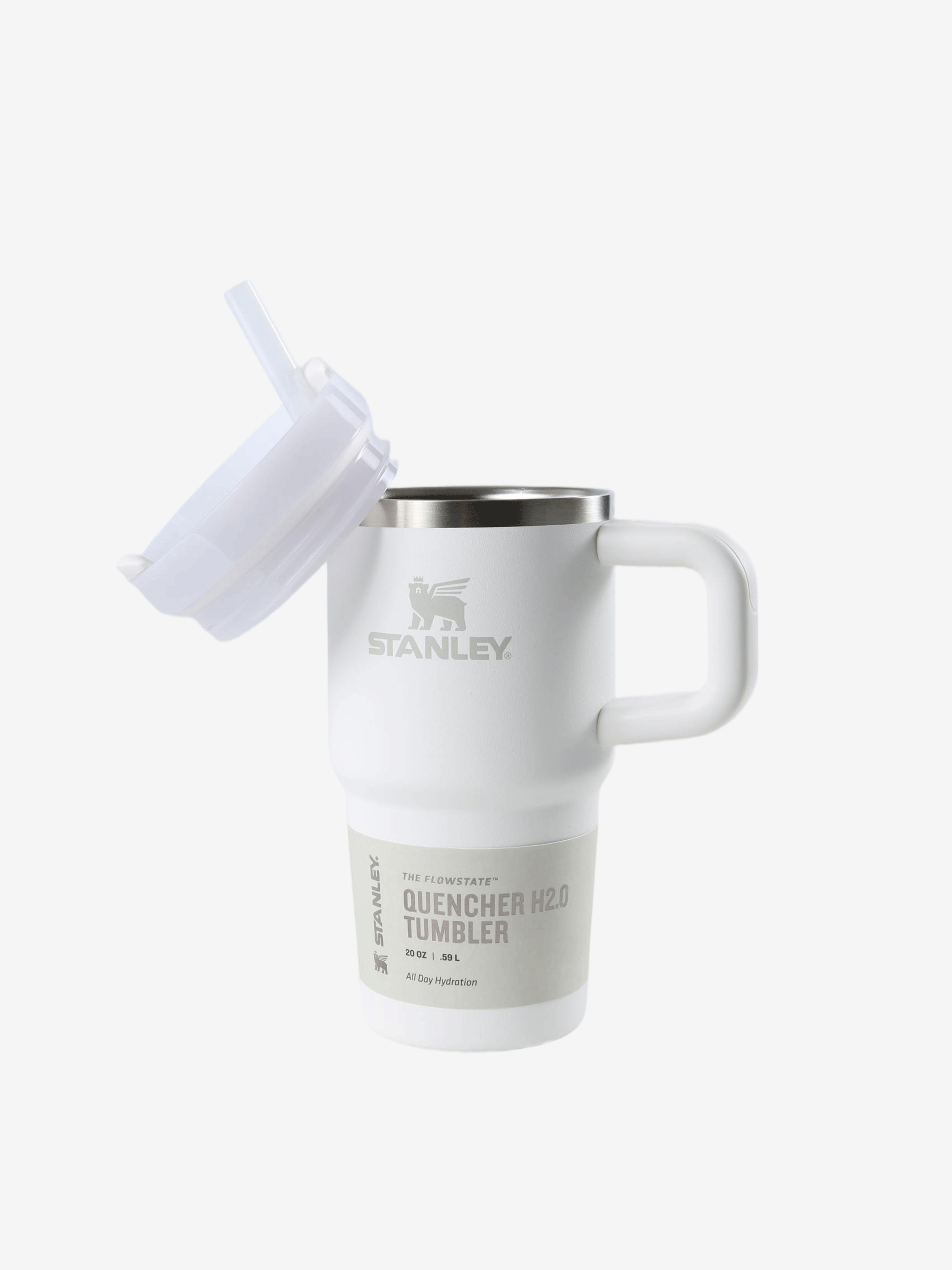 White product, front view