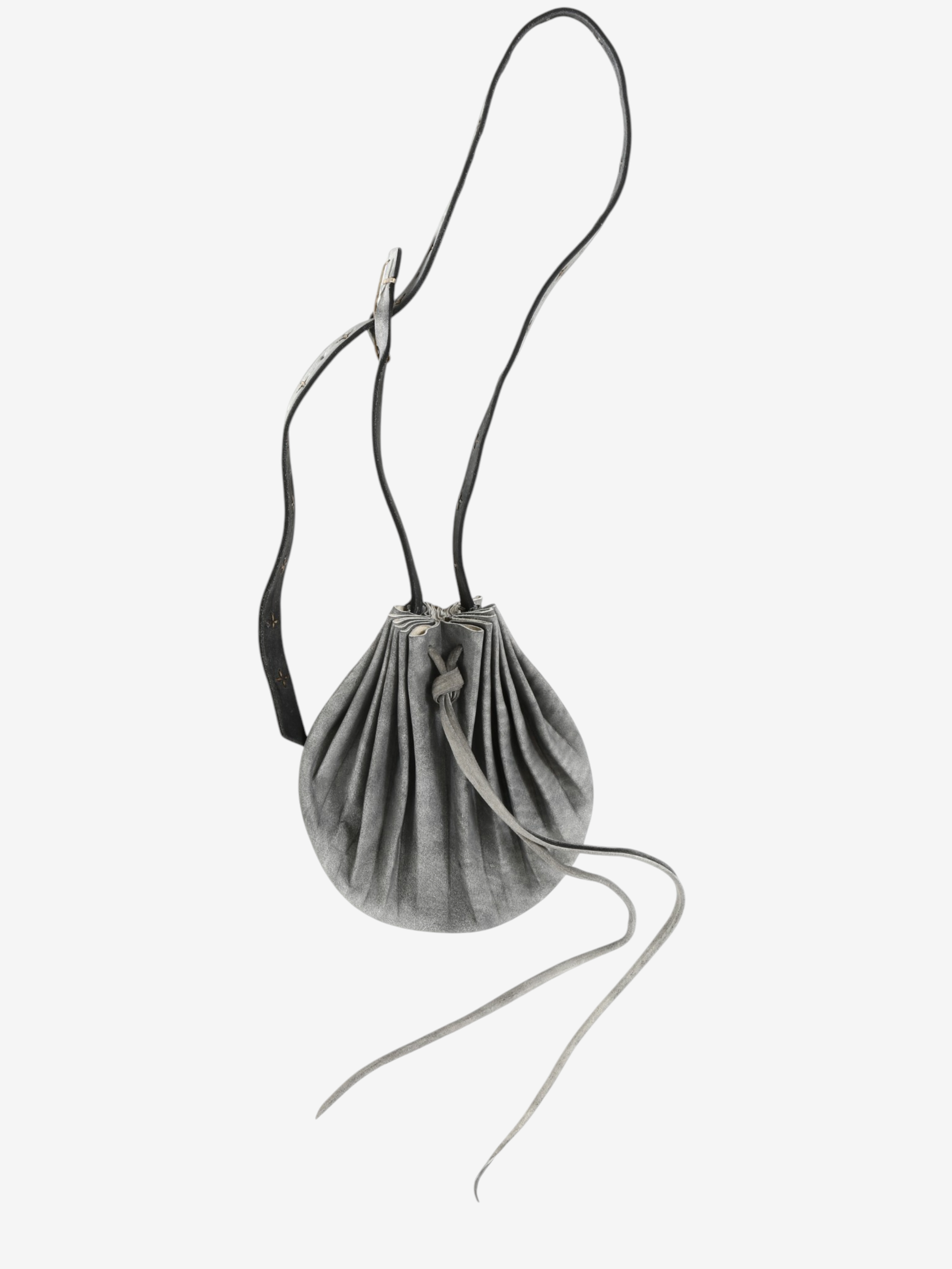 Grey bag, front view