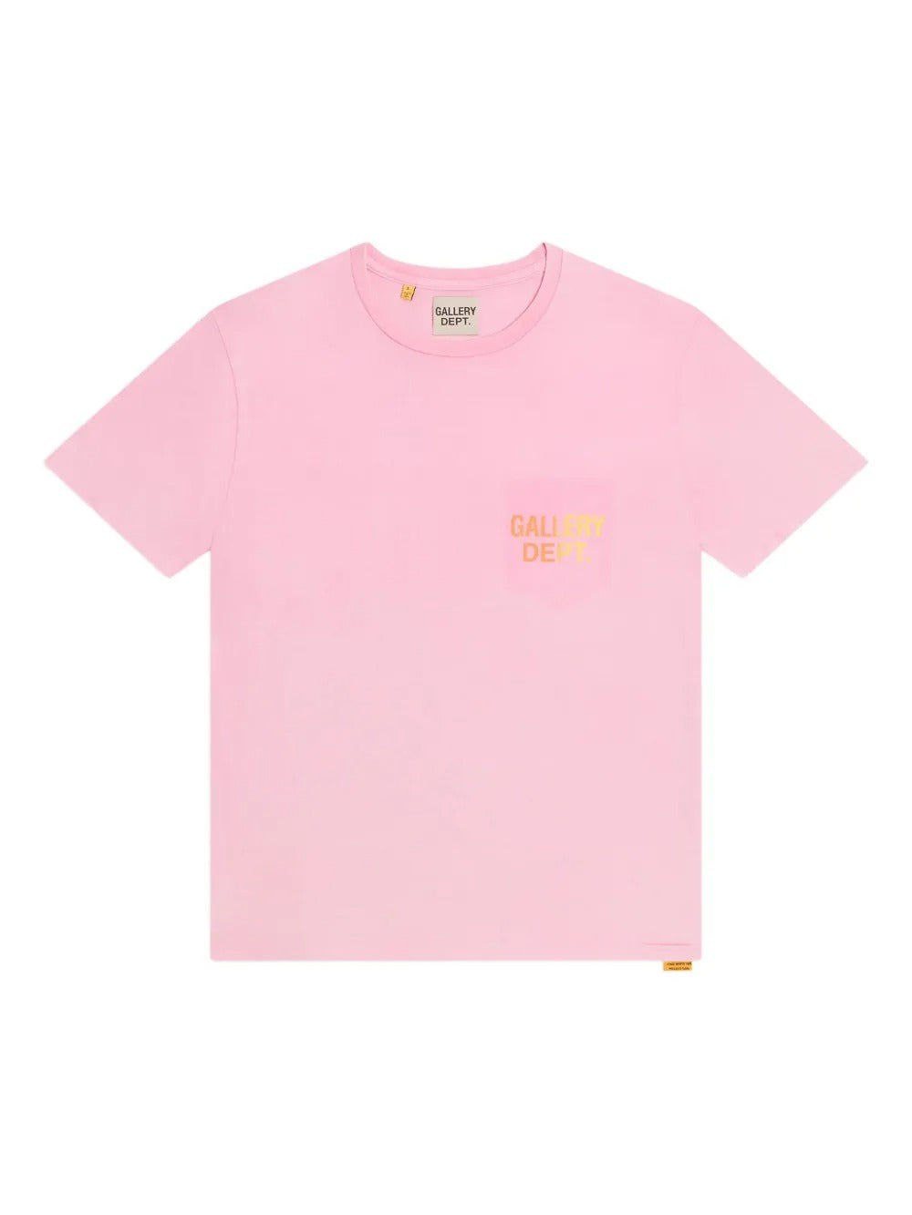 Pink t-shirt, front view