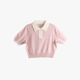 Pink t-shirts, front view