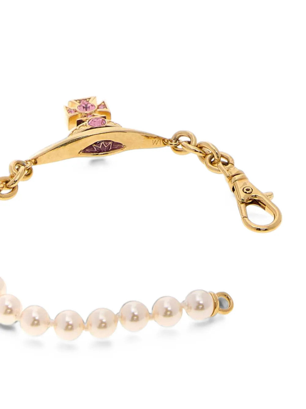 Pink jewelry, front view