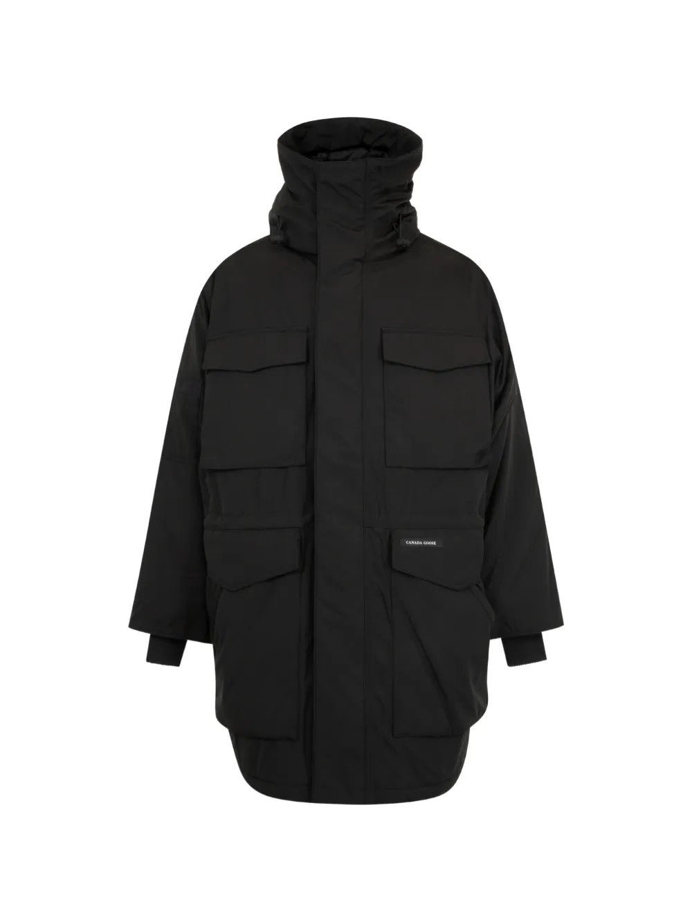 Black jacket, front view