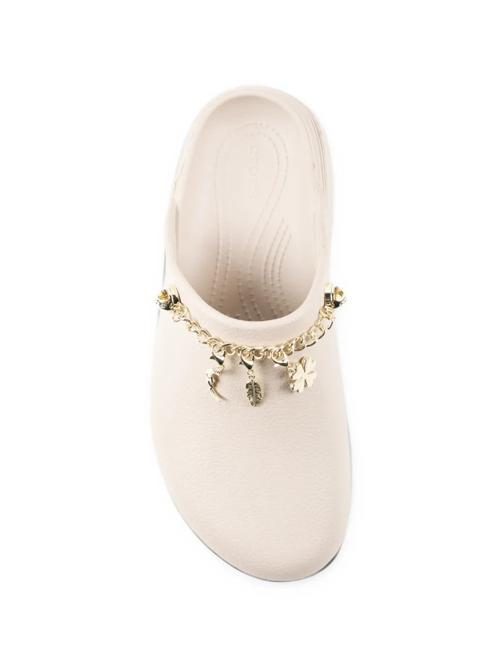 Tan shoes, front view