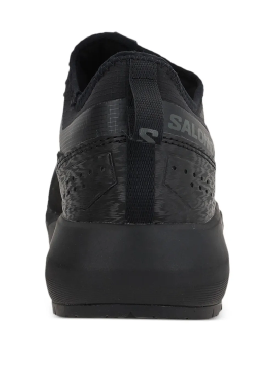Black sneakers, back view