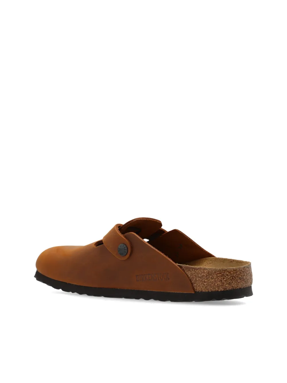 Brown shoes,back view