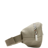Tan bag, side view