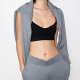Black activewear worn by a person, showing the activewear's fit