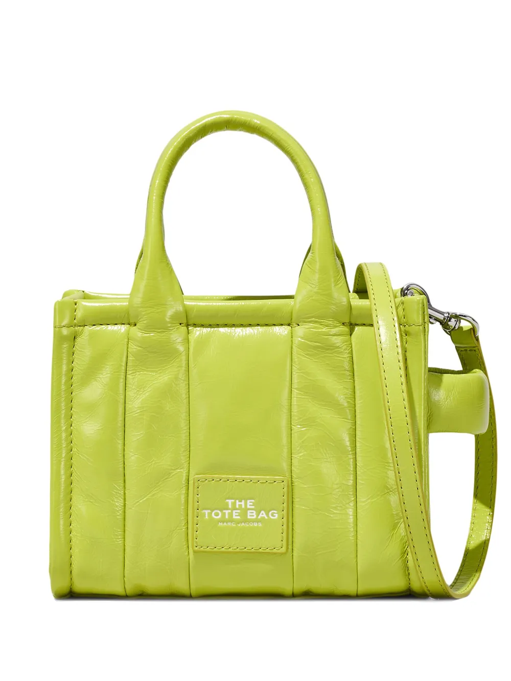 Green bag, front view