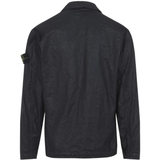 Black shirt, back view