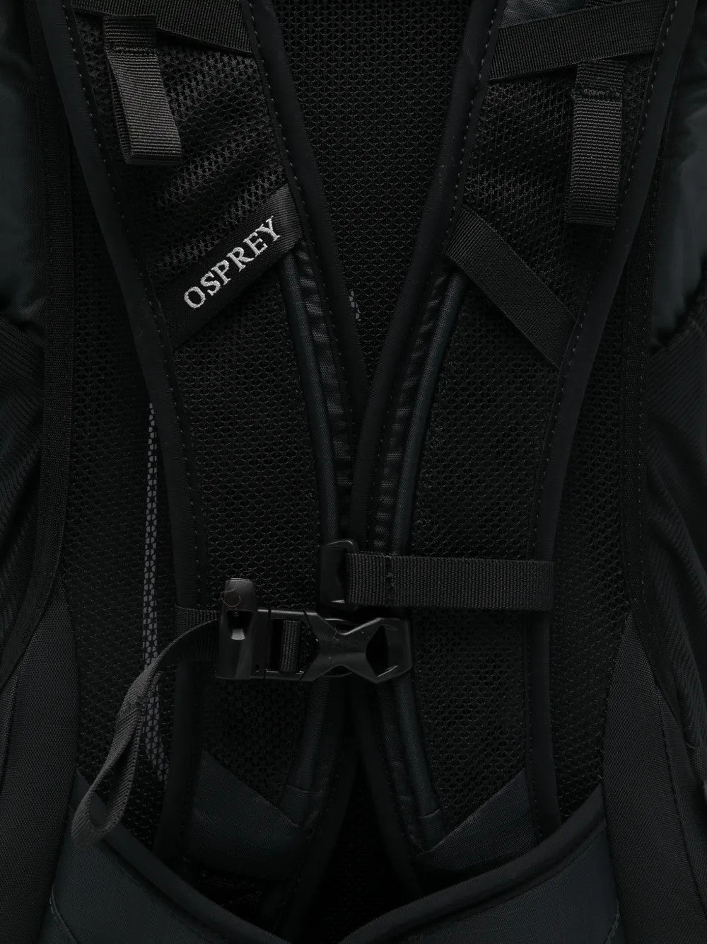Close up of Black bag, showing detail
