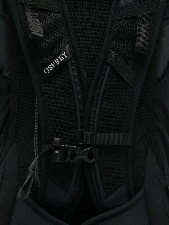 Close up of Black bag, showing detail