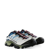 Blue shoes, front view