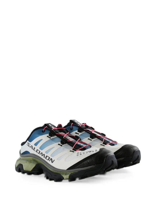 Blue shoes, front view