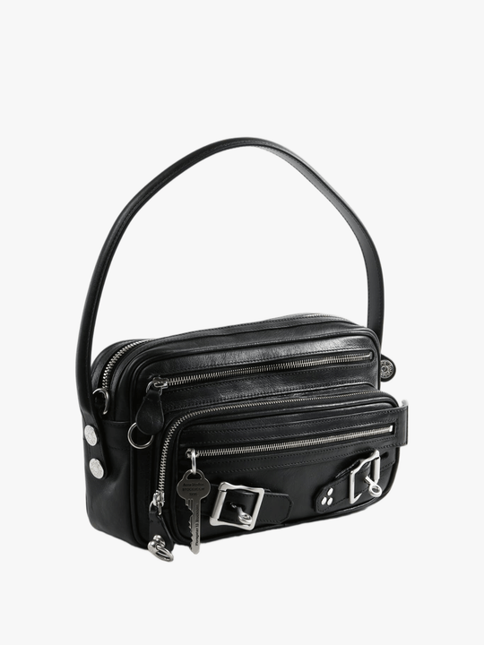 Black bag, front view