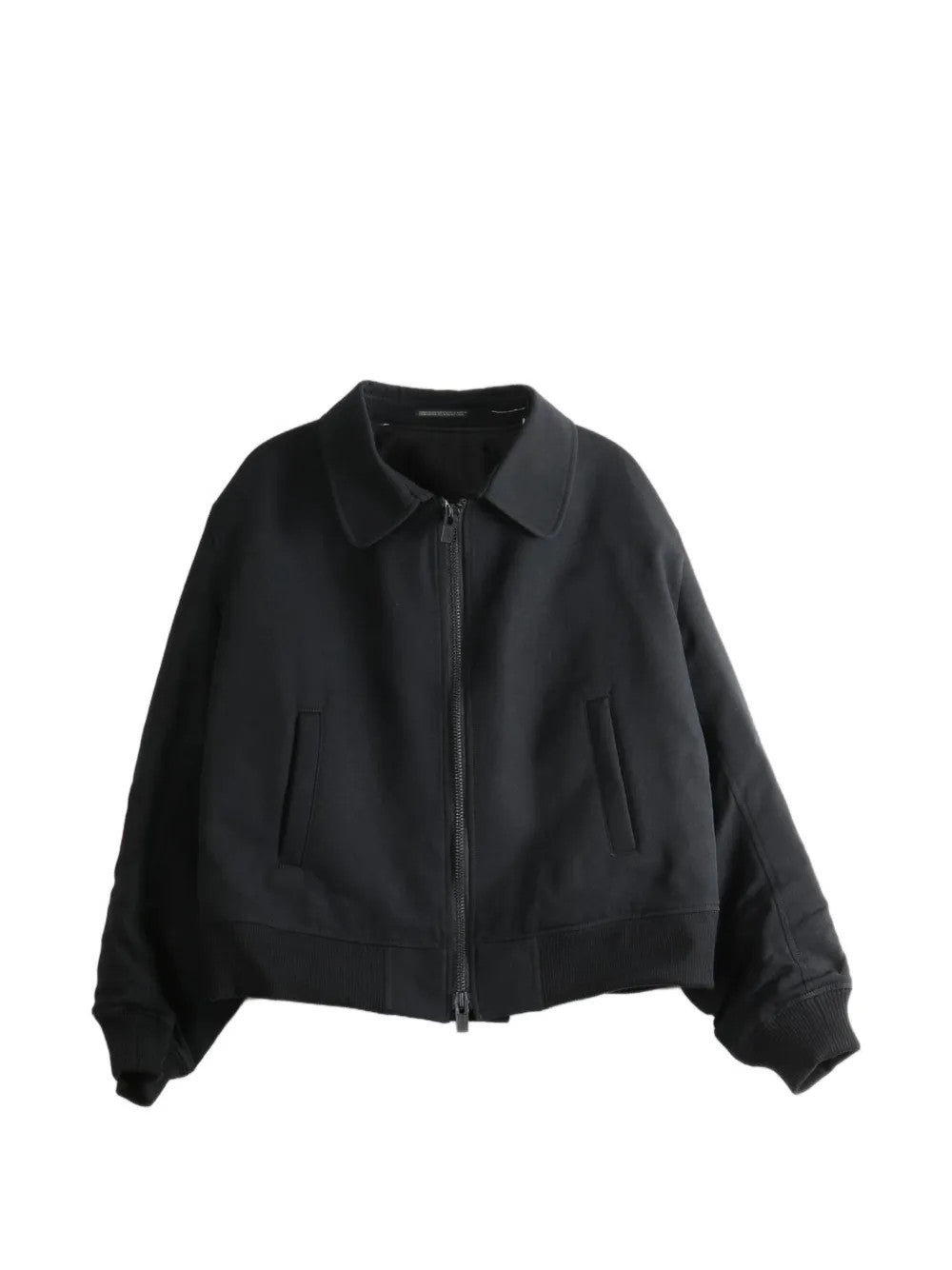 Black jacket, front view