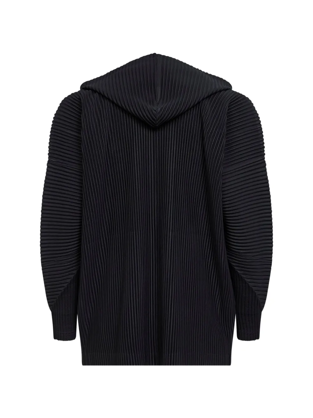 Black jackets, back view