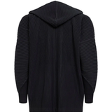 Black jackets, back view