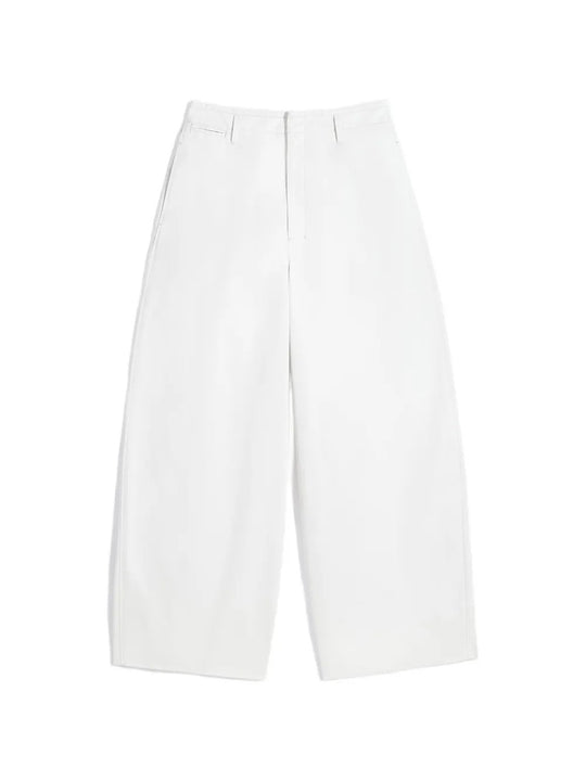 White pants, front view