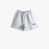 Grey shorts, front view