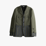 Green jacket, front view