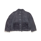 Black jacket, front view