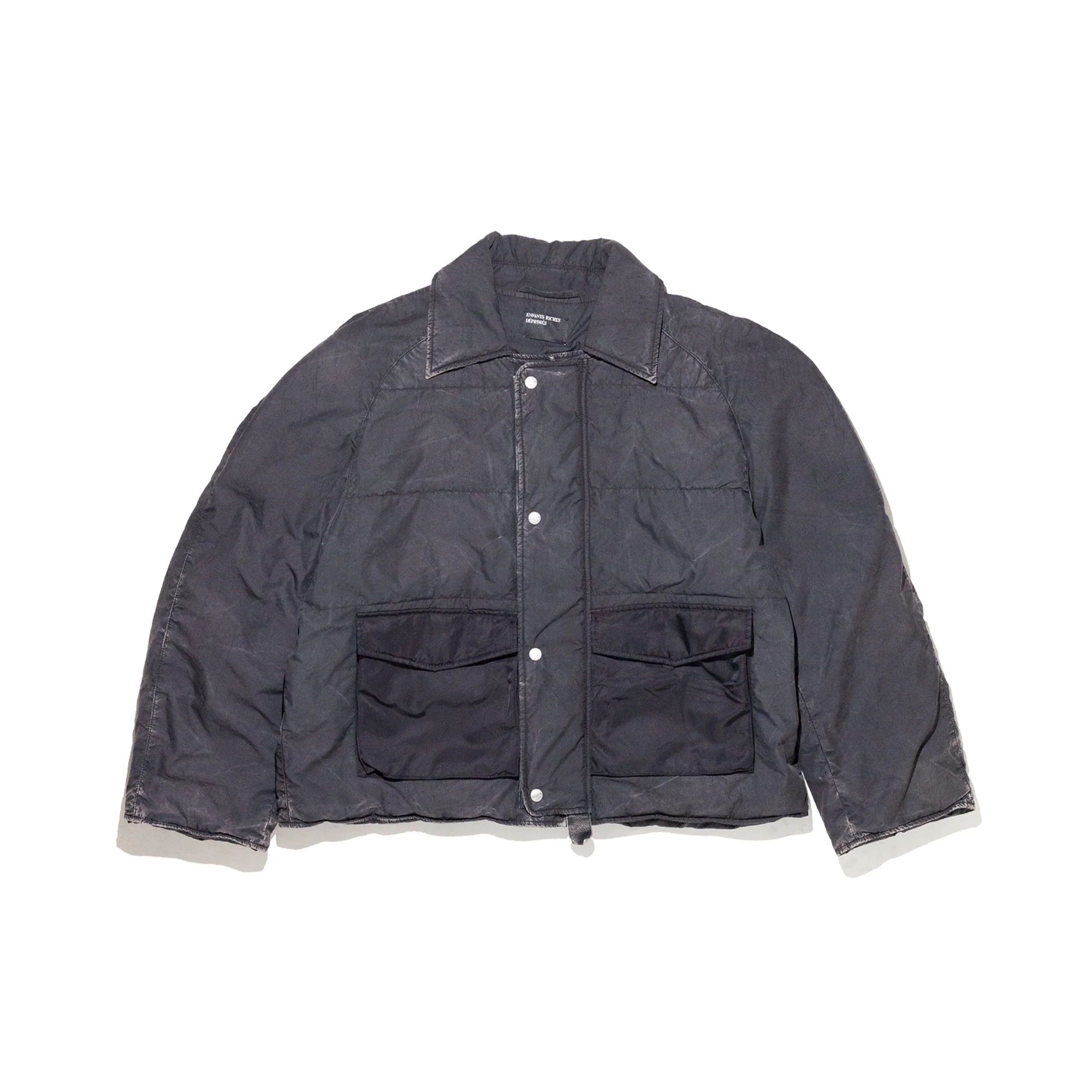 Black jacket, front view