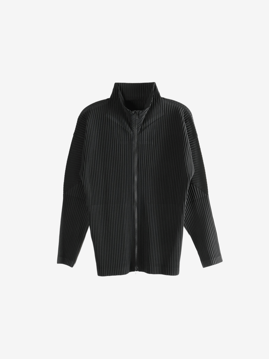 Black jacket, front view