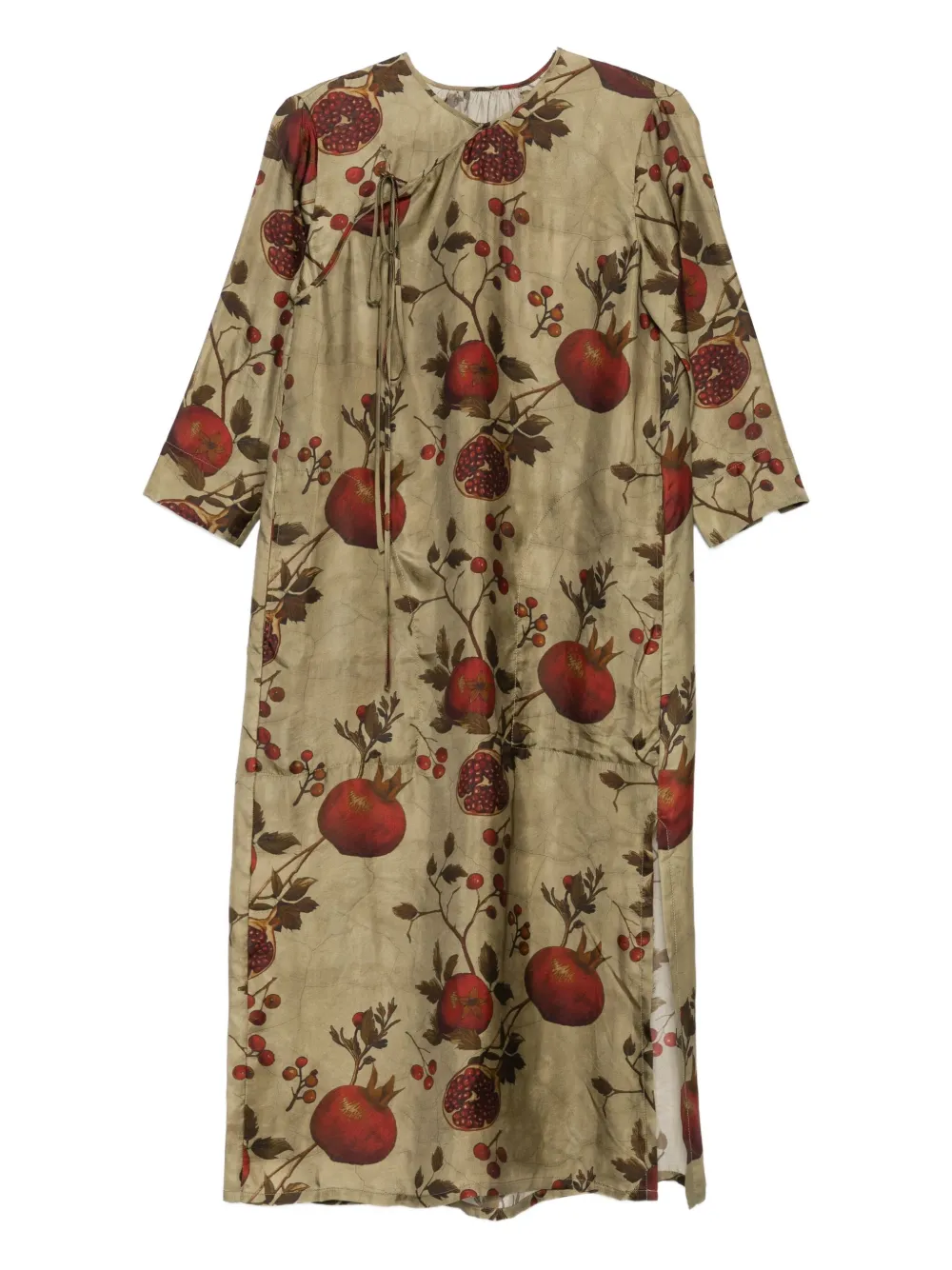 Tan dress, front view