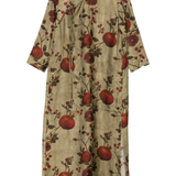 Tan dress, front view