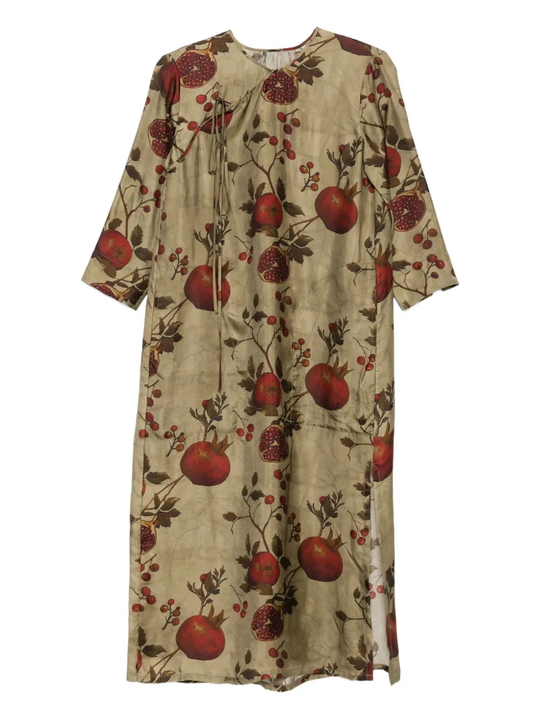 Tan dress, front view