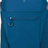 Blue bag, back view