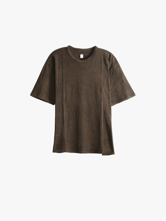 Brown t-shirt, front view