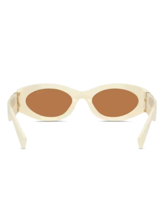 Tan eyewear, front view