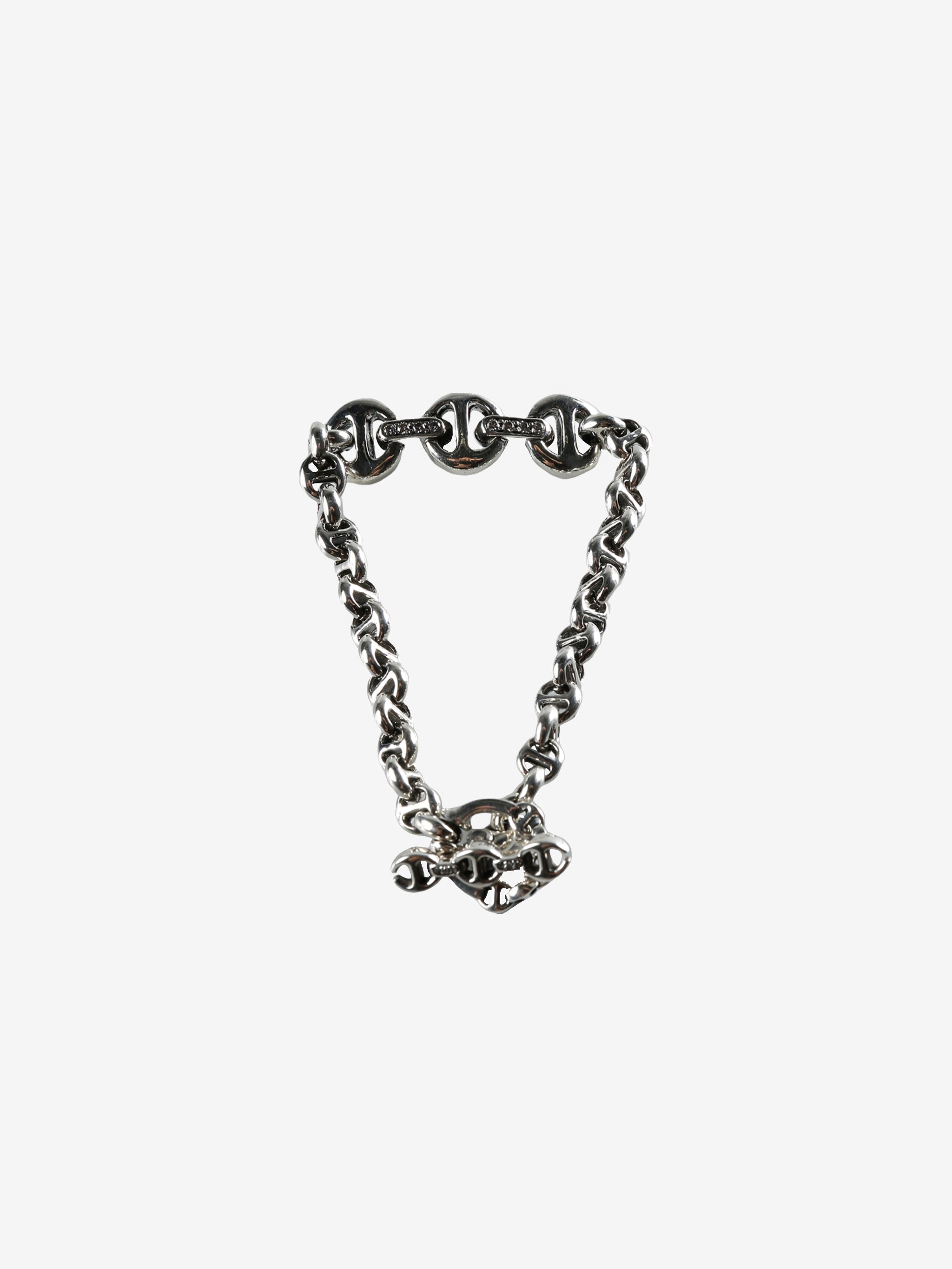 Grey bracelet, front view