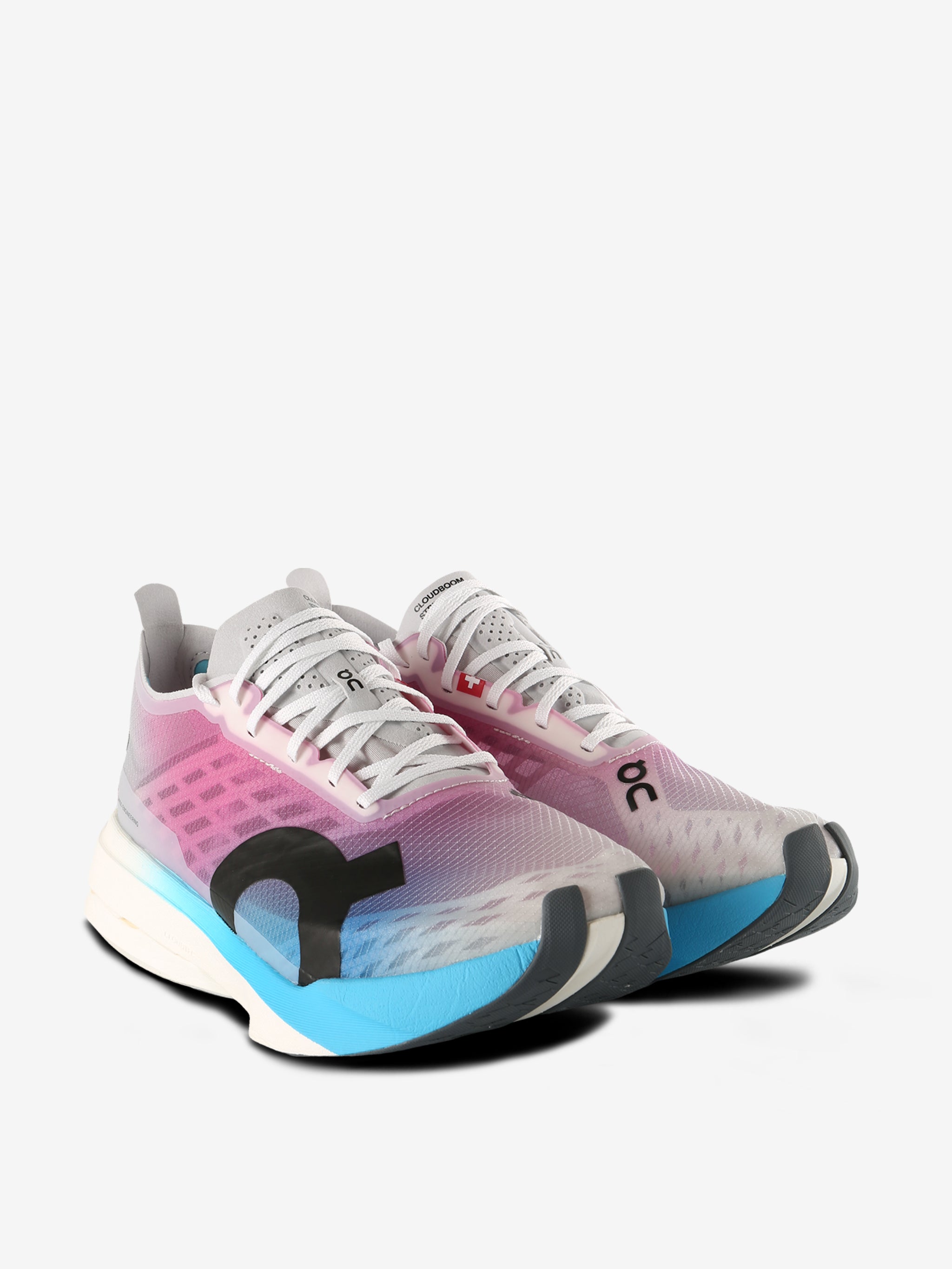 Grey shoes, side view