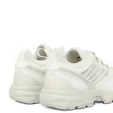 White sneakers, back view