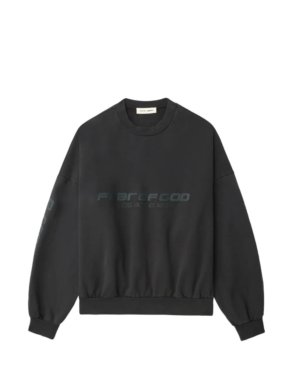 Black sweatshirt, front view