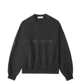 Black sweatshirt, front view