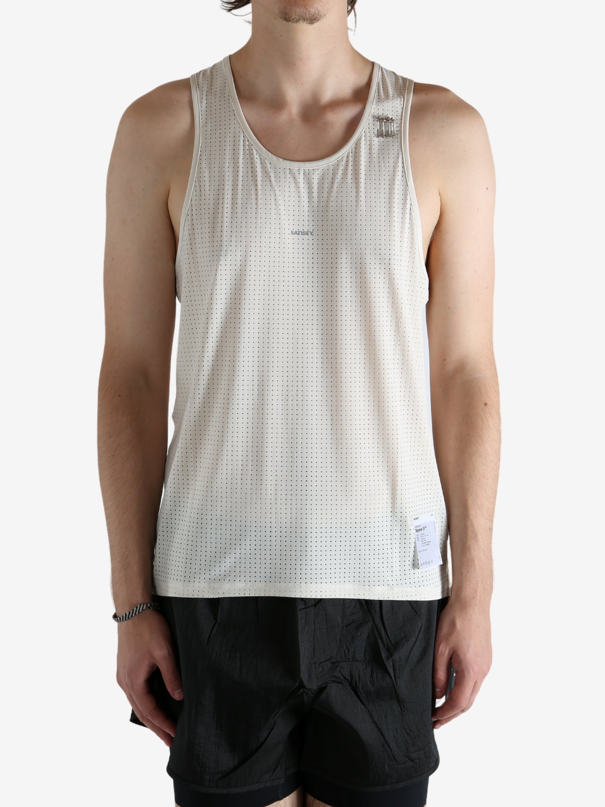 white shirt worn by a person, showing the shirt fit