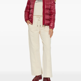 white top, full body view