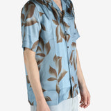 DRIES VAN NOTEN - Men Silk Button-Up Shirt
