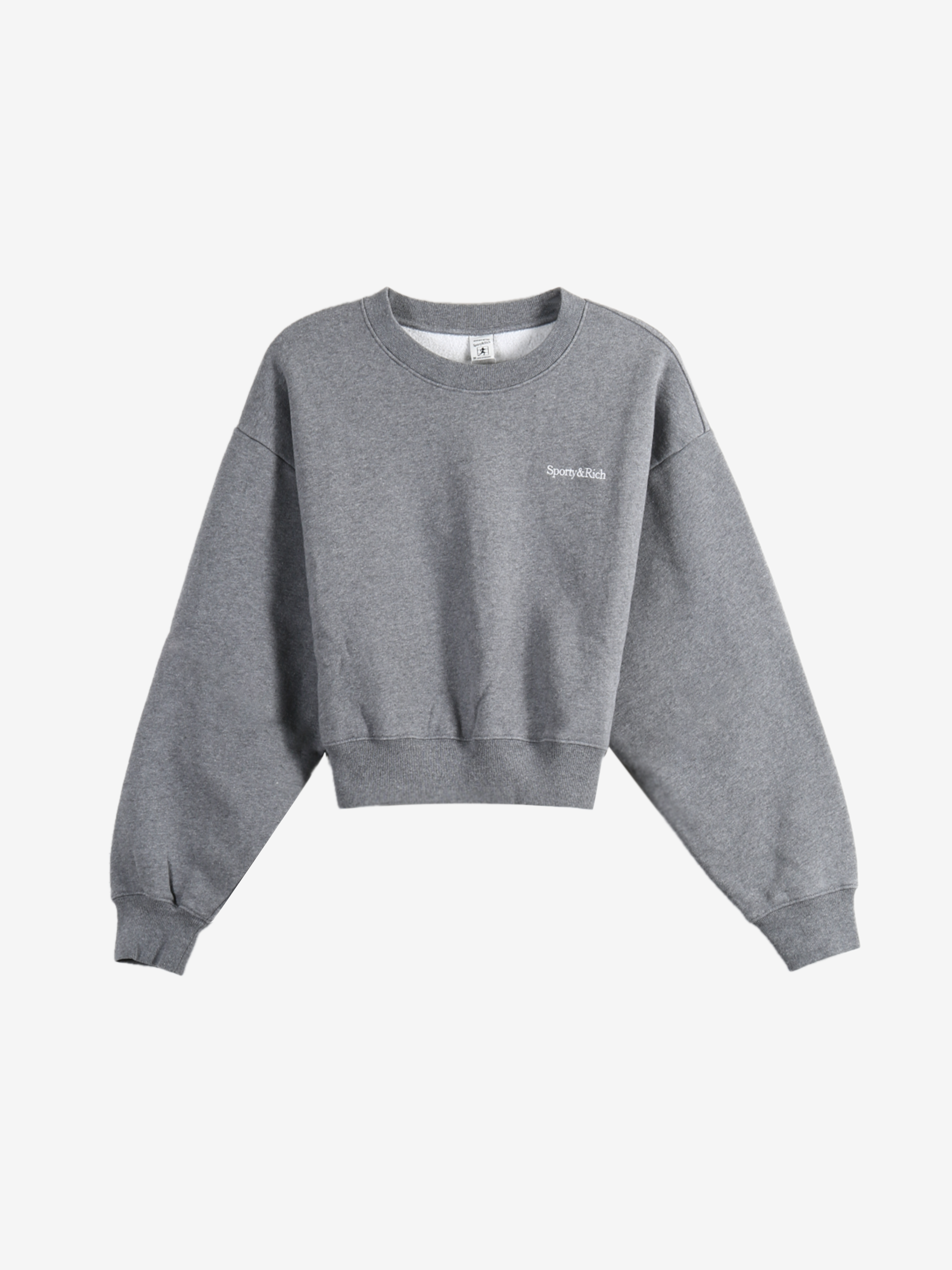 Grey hoodie, front view