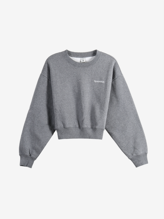 Grey hoodie, front view