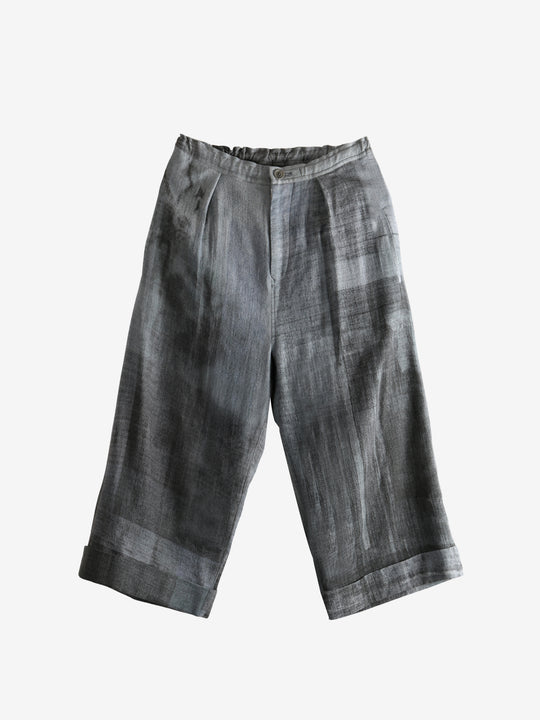 Grey pants, front view