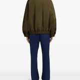 Brown jacket, full body view