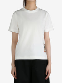 BURBERRY - Women Check Label T-shirt