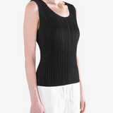 Black shirt worn by a person, showing the shirt fit