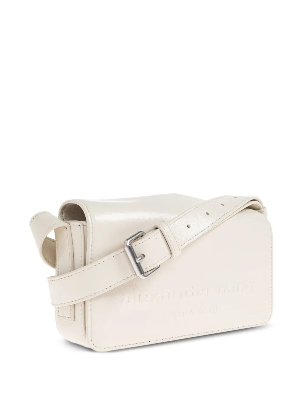 White handbag,side view