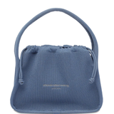 blue bag, front view
