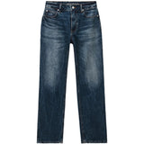 Blue jeans, front view